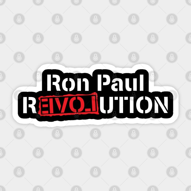 Ron Paul Revolution Sticker by This is ECP